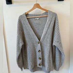 Gray Cardigan